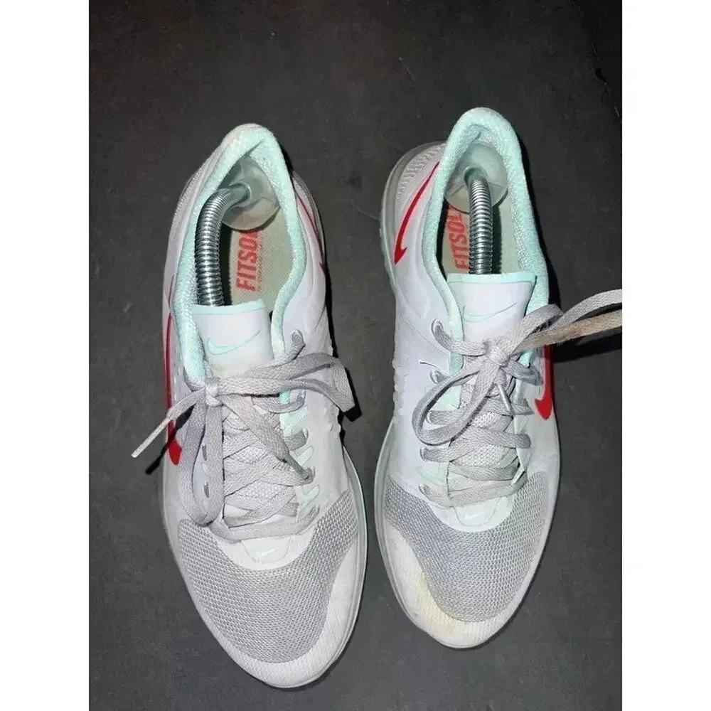 Nike fitsole lite grey teal running shoes sneakers athletic women’s size 10